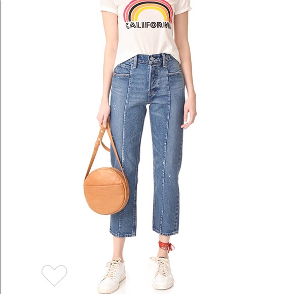 Levi's Denim - ✨LAST1 sz26 Levi’s Altered straight high Crop jean
